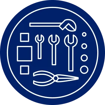 Driven by Technology Icon